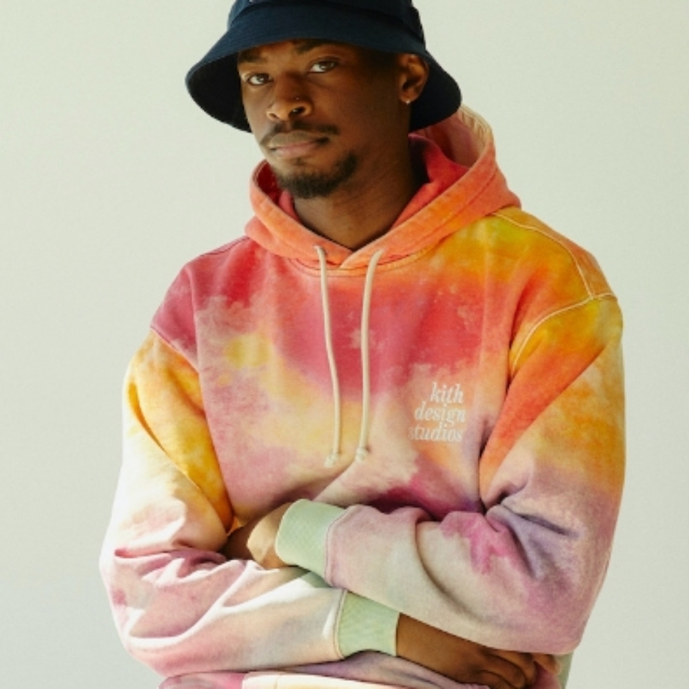 Kith tie dyed hoodie William III